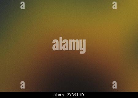 Grainy textured background blending green and brown colors Stock Photo