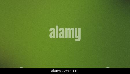 Subtle grain texture and vignette effect on green gradient background Stock Photo