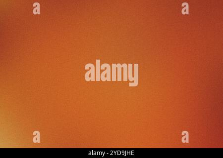 Orange gradient over a grainy textured background Stock Photo