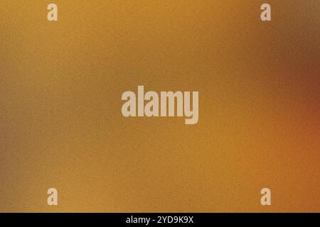 Gold gradient background with soft glowing light effect, grainy abstract texture for design Stock Photo