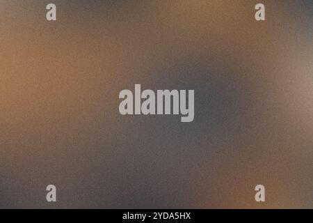 Grainy texture is mixed with a gradient background, blending brown and gray colors Stock Photo