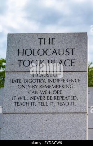 A monument in remembrance of the heroes in Knoxville, Tennessee Stock Photo