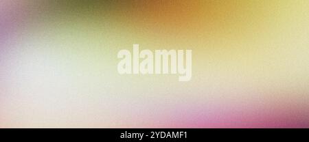 Grainy textured abstract background transitioning from green to pink Stock Photo