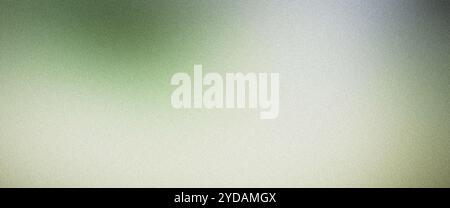 Subtle green gradient background fading to white with a grainy texture Stock Photo