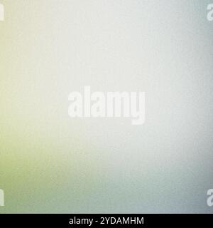 Green and white gradient color blending with grainy texture background, useful for design as background Stock Photo