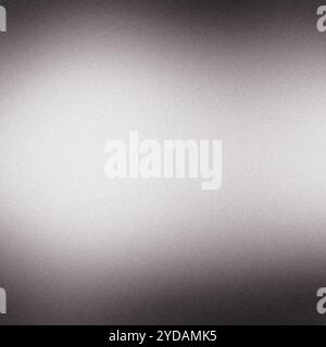 Abstract background fading from white to black with grainy texture Stock Photo