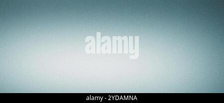 Subtle grainy gradient background fading from dark to light blue Stock Photo