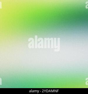 Green and white grainy gradient background fading to white Stock Photo