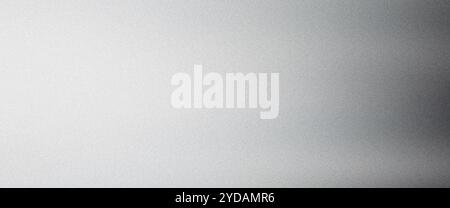 Grainy metallic brushed surface background with light reflections Stock Photo