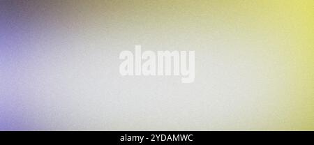 Grunge textured abstract background featuring a yellow to purple gradient Stock Photo