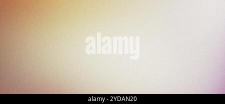 Soft pastel colored gradient fading from orange to pink with a grainy abstract background Stock Photo