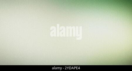 Subtle grainy texture on abstract light green background, transitioning from light to dark green gradient Stock Photo