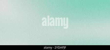 Grainy gradient background fading from white to green Stock Photo