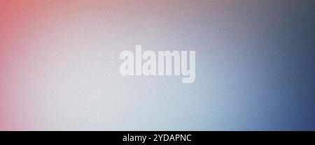 Empty grainy gradient background fading from red to blue Stock Photo