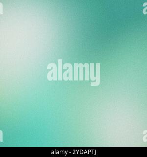 Green and white grainy texture background fading from green to white Stock Photo