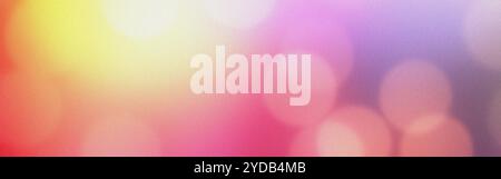 Dreamy atmosphere created by colorful bokeh and blurred effect on abstract background Stock Photo