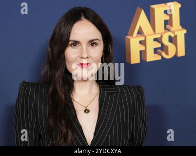 Los Angeles, USA. 25th Oct, 2024. Michelle Dockery arrives at the AFI FEST 2024 - HERE World Premiere held at the TCL Chinese Theatre in Hollywood, CA on Friday, ?October 25, 2024. (Photo By Sthanlee B. Mirador/Sipa USA) Credit: Sipa USA/Alamy Live News Stock Photo