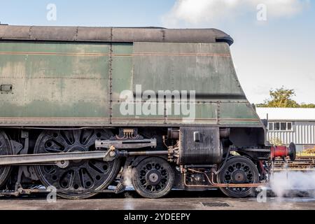 BR 'BoB' 4-6-2 No. 34070 'Manston', Sheffield Park, Bluebell Railway, East Sussex, England, UK Stock Photo