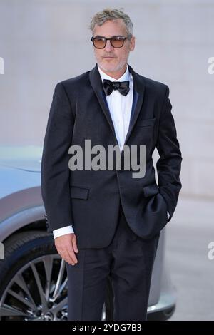 Joaquin Phoenix attends the 'Joker: Folie à Deux' red carpet during the 81st Venice International Film Festival on September 4, 2024 in Venice Stock Photo