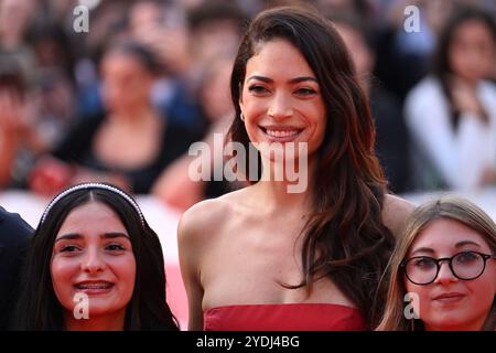 Roma, Lazio. 26th Oct, 2024. Elodie Di Patrizi during the 19th Rome Film Festival at Auditorium Parco Della Musica on October 26, 2024 in Rome, Italy Credit: massimo insabato/Alamy Live News Stock Photo