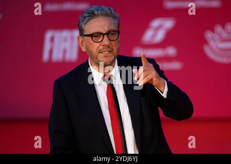 Rome, Italy. 26th Oct, 2024. Sergio Castellitto attends the 'Conclave' red carpet during the 19th Rome Film Festival at Auditorium Parco della Musica in Rome (Italy), October 26, 2024. Credit: Insidefoto di andrea staccioli/Alamy Live News Stock Photo