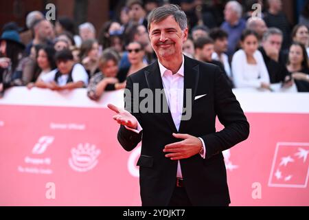 Roma, Lazio. 26th Oct, 2024. Beppe Convertini during the 19th Rome Film Festival at Auditorium Parco Della Musica on October 26, 2024 in Rome, Italy AllShotLive Credit: Sipa USA/Alamy Live News Stock Photo