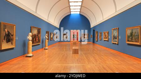 National Gallery of Canada in downtown Ottawa, Ontario, Canada. This is the country's premier collection of the fine arts Stock Photo