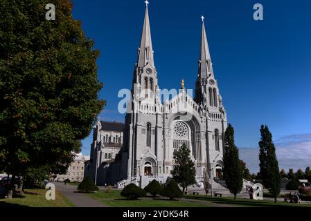 Sanctuaire Sainte-Anne-de-Beaupré Stock Photo