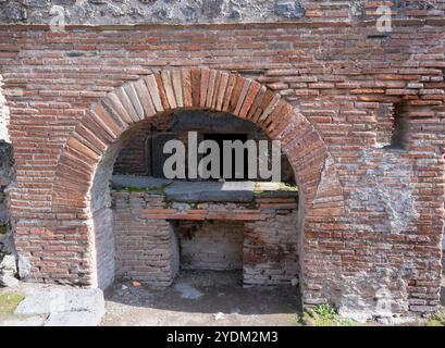 Bakery oven, Pompeii, Campania, Italy. Stock Photo