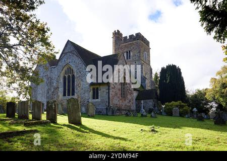 The village of Addington in Kent England UK Stock Photo - Alamy