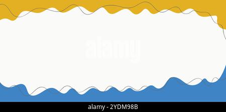 Modern pastel abstract shapes background. Fluid art. Mixture of paint splash liquid. Abstract color background, gradient waves, smooth wallpaper Stock Vector