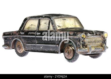 vintage Dinky Toys Fiat 1200 Grande Vue isolated on white background Stock Photo