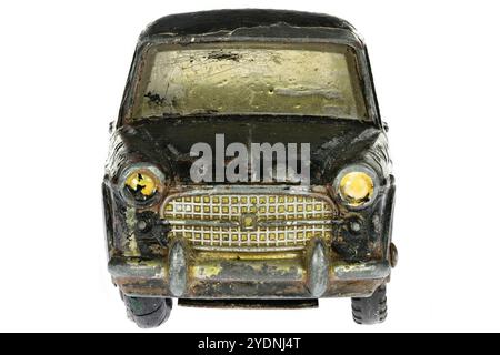 vintage Dinky Toys Fiat 1200 Grande Vue isolated on white background Stock Photo