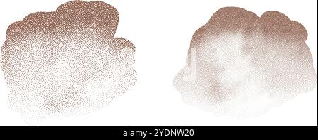 An abstract, grainy background featuring a noisy gradient pattern. Stock Vector