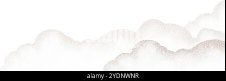 An abstract, grainy background featuring a noisy gradient pattern. Stock Vector