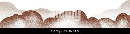 An abstract, grainy background featuring a noisy gradient pattern. Stock Vector