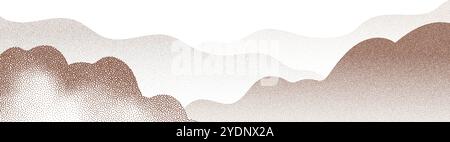 An abstract, grainy background featuring a noisy gradient pattern. Stock Vector