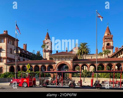 Flagler College Formerly Hotel Ponce de Leon, St. Augustine, Florida, USA Stock Photo