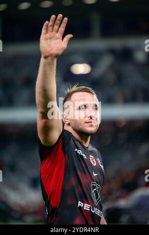 Anthony Jelonch of Stade Toulousain during the French championship Top ...