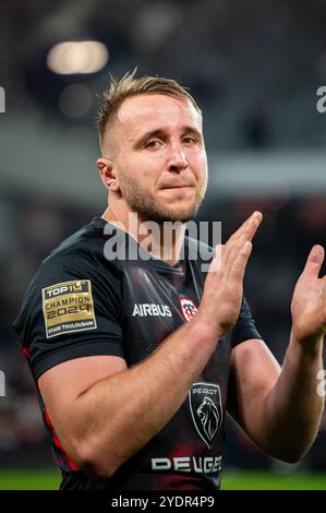 Anthony Jelonch of Stade Toulousain during the French championship Top ...