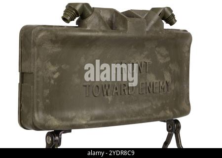 The M18A1 Claymore is a directional anti-personnel mine used by the U.S ...