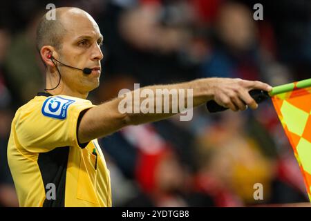 Referee [referee]-Assistant Dominik Schaal Photo: Nordphoto / Hafner ...