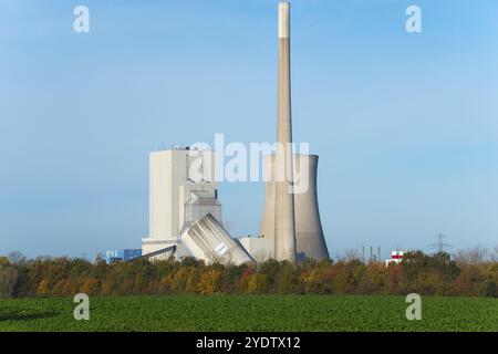 power plant implosion Stock Photo - Alamy