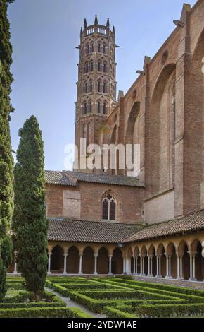 Church of the Jacobins is a deconsecrated Roman Catholic church located in Toulouse, France, Europe Stock Photo