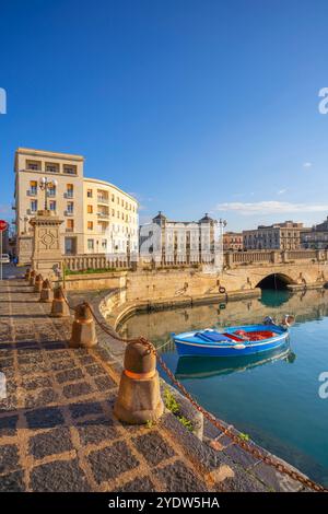 Ortigia, Syracuse, Sicily, Italy, Mediterranean, Europe Stock Photo