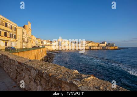 Ortigia, Syracuse, Sicily, Italy, Mediterranean, Europe Stock Photo