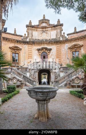 Villa Palagonia, Bagheria, Palermo, Sicily, Italy, Mediterranean, Europe Stock Photo