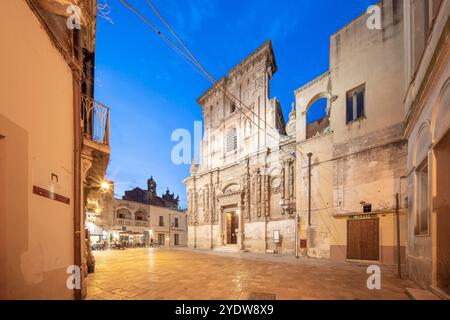 Church of San Domenico, Nardo, Lecce, Salento, Apulia, Italy, Europe Stock Photo