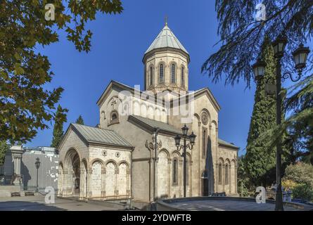 Kashveti Church of St. George is a Georgian Orthodox Church in central Tbilisi on Rustaveli Avenue, Georgia, Asia Stock Photo