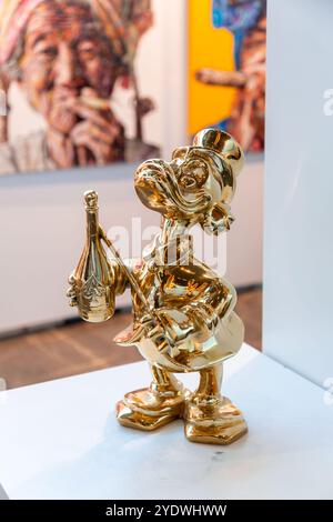 Istanbul, Turkiye - OCT 26, 2024: 19th edition of the Contemporary Istanbul is an annual art fair that connects galleries, artists, collectors, curato Stock Photo